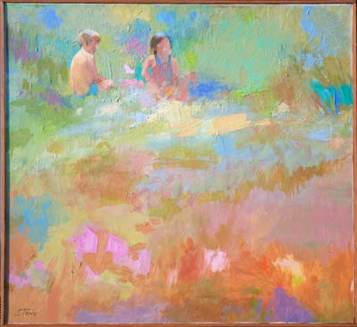 Picnicers by J. Stover